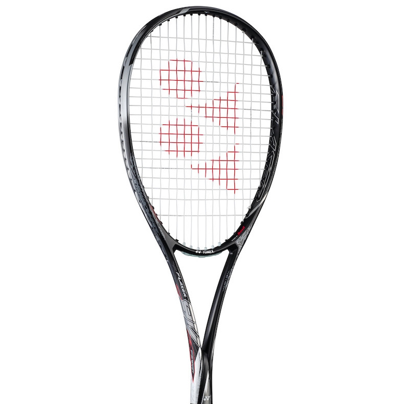 YONEX F-LASER 9V 軟式網球拍FLR9V Black / Black (243) - 南大體育網